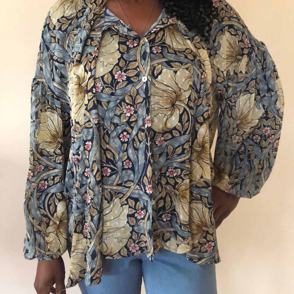 Morris & Co Patterned Blouse (H&M)